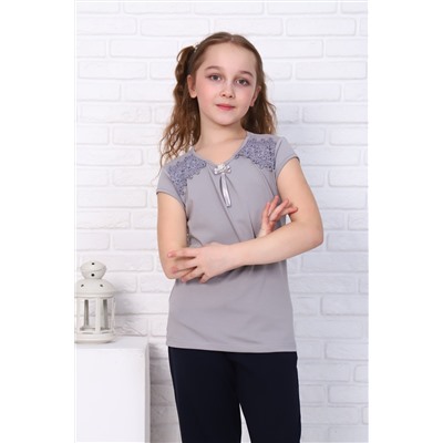 Виринея короткий рукав блузка детская