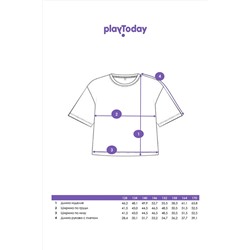 Футболка PLAYTODAY, 1074789