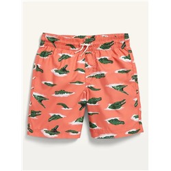 Printed Swim Trunks for Boys