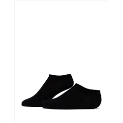 Erkek Bambu Karışımlı 3'lü Paket Lacivert Patik Basic Çorap