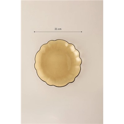 Branche Pasta Tabağı - Turuncu - 21 cm