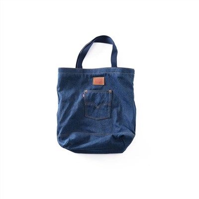 Джинсовая сумка шопер  ЛЕВАЙ*С