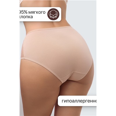 Набор трусов 8006 OIRO хлопковые с узором 3 шт