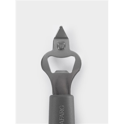 Открывалка для бутылок, 20 см, металл/пластик, графитовая, Multi