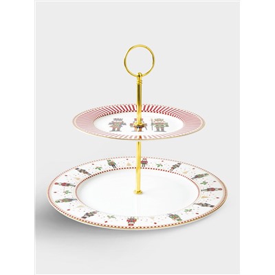 Ваза двухъярусная, 19/27 см, Щелкунчик