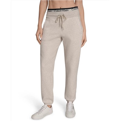 Calvin Klein Women's Performance Logo Stripe Jogger Sweatpants