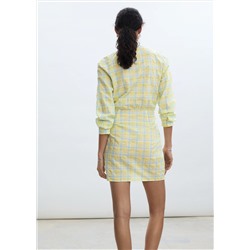 Vestido lazo cuadros