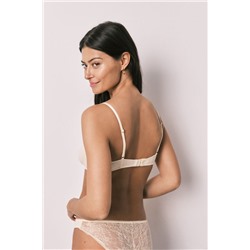 Sujetador triangular algodón amarillo NATURAL