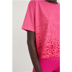 Camiseta leopardo 100% algodón