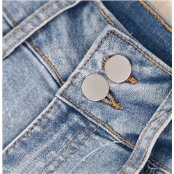 Женские свободные повседневные джинсовые брюки