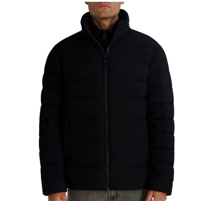 Karl Lagerfeld Paris Quilted Zip-Front Puffer Jacket