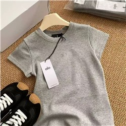 Женская хлопковая футболка AL*O