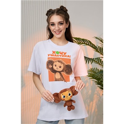 Футболка 8374 Чебурашка НАТАЛИ #894045