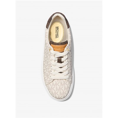 Michael Kors Outlet Romey Two-Tone Logo Platform Sneaker