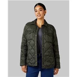 WOMEN'S LIGHTWEIGHT PACKABLE SHIRT JACKET