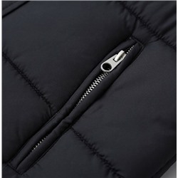 Женский осенне-зимний жилет с капюшоном