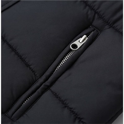 Женский осенне-зимний жилет с капюшоном