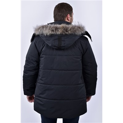 Куртка зимняя Аляска с натуральным мехом