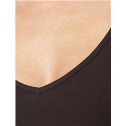 Топ из премиального хлопка с эластаном