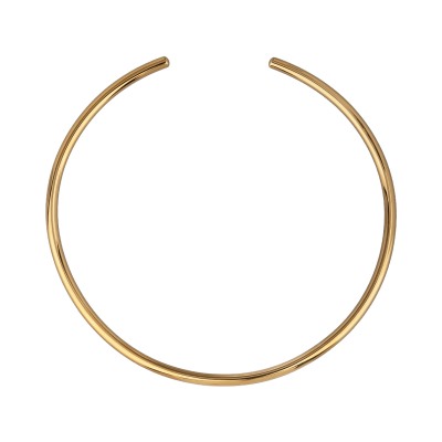 Колье гривна (покрытие золото) 13см, Есть комплект