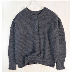 Женская свободная трикотажная кофта