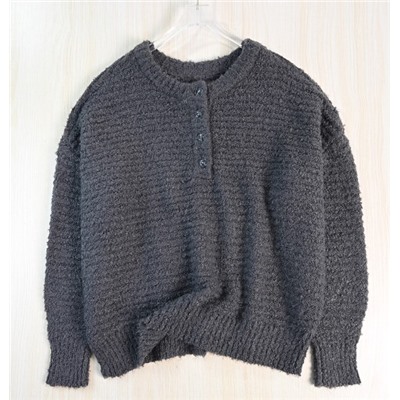 Женская свободная трикотажная кофта