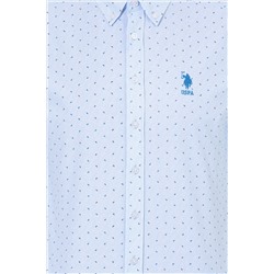 Erkek Açık Mavi Uzun Kollu Gömlek