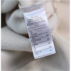 Мужская хлопковая флисовая толстовка ЛАКОСТ*Е