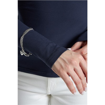 Лонгслив облегающий повседневный skims