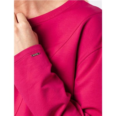 Джемпер из тонкого премиального футера с эластаном