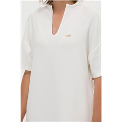 Kadın Krem Örme Elbise