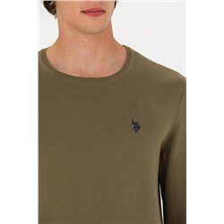 Erkek Haki Basic Kazak