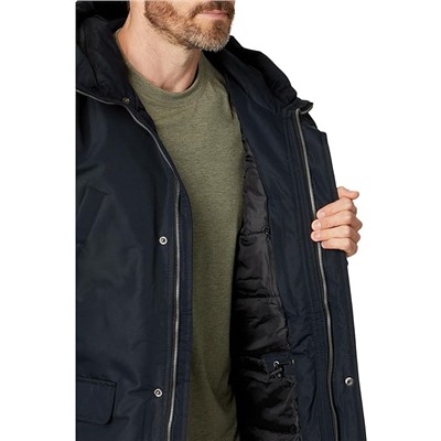 U.S. POLO ASSN. Men's Solid Long Parka Snorkel Jacket