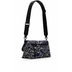 Bandolera dibujos reciclada