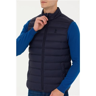 Erkek Lacivert Yelek