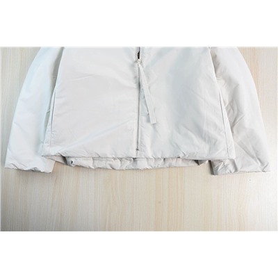 Женская куртка свободного кроя со спущенным плечом  Ga*p 🩶