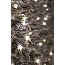 Ель искусственная заснеженная с лампочками Королева Тянь Шаня 1,8 м