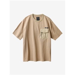 J.S*.B футболка с карманом на груди, модель унисекс Экспорт