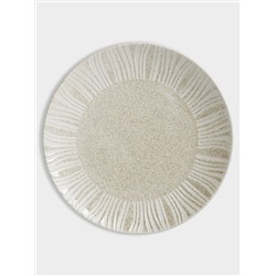 Тарелка обеденная, 27.5 см, песочная, Solaris