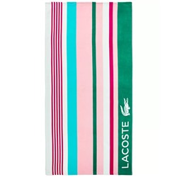 Lacoste Home Sunscreen Stripe Cotton Beach Towel 36" x 72"
