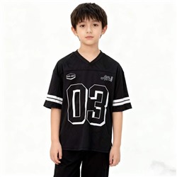 Детская спортивный быстросохнущая футболка  H*M 🖤  Состав: 100% полиэстер