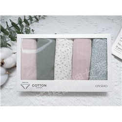 Набор из 7 хлопковых трусиков бразилиана  Oysh*o