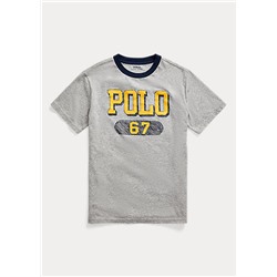 Boys 8-20 Logo Cotton Jersey Tee