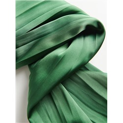 Hose mit Weitem Bein Und Stoffgürtel