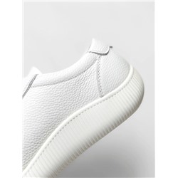 Мужские кожаные кеды  ЭКК*О