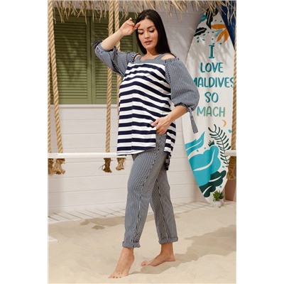 Костюм с брюками 9115 НАТАЛИ #954631