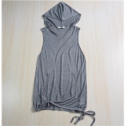 Женский свитер из легкого лиоцелла с капюшоном КО*С