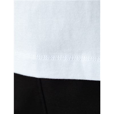 Свободная футболка  с авторским принтом