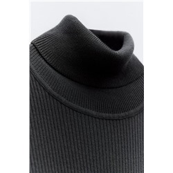 RIBBED FINE KNIT TOP