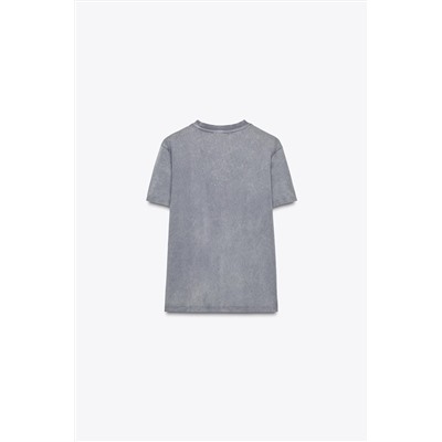 JEWEL FADED-EFFECT T-SHIRT